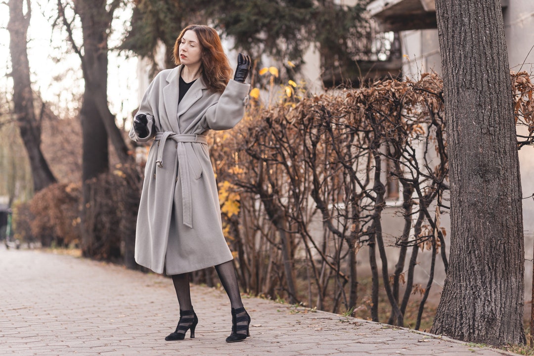 Damenmantel Hugo Boss Mantel Damen Kariert Klassischer Damen