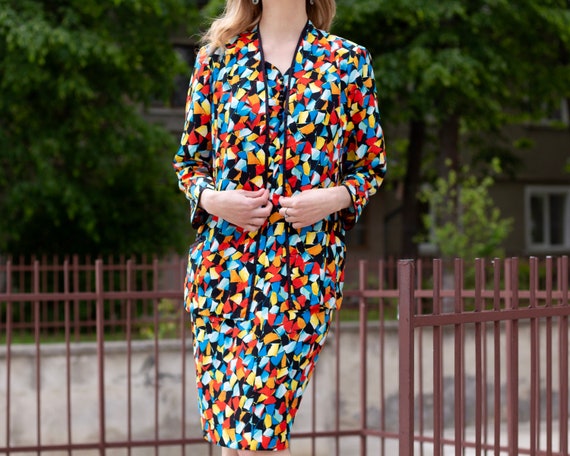 Vintage dress Retro dress Elegant woman's dress
