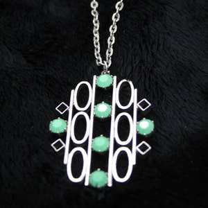 Vintage Silver 70s Necklace - Etsy