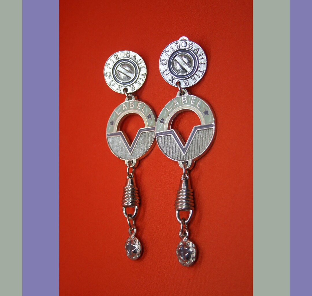 JPG Vintage Earrings Original Jean Paul Gaultier Chandeliers JPG Vintage Earrings Original Jean Paul Gaultier Chandeliers