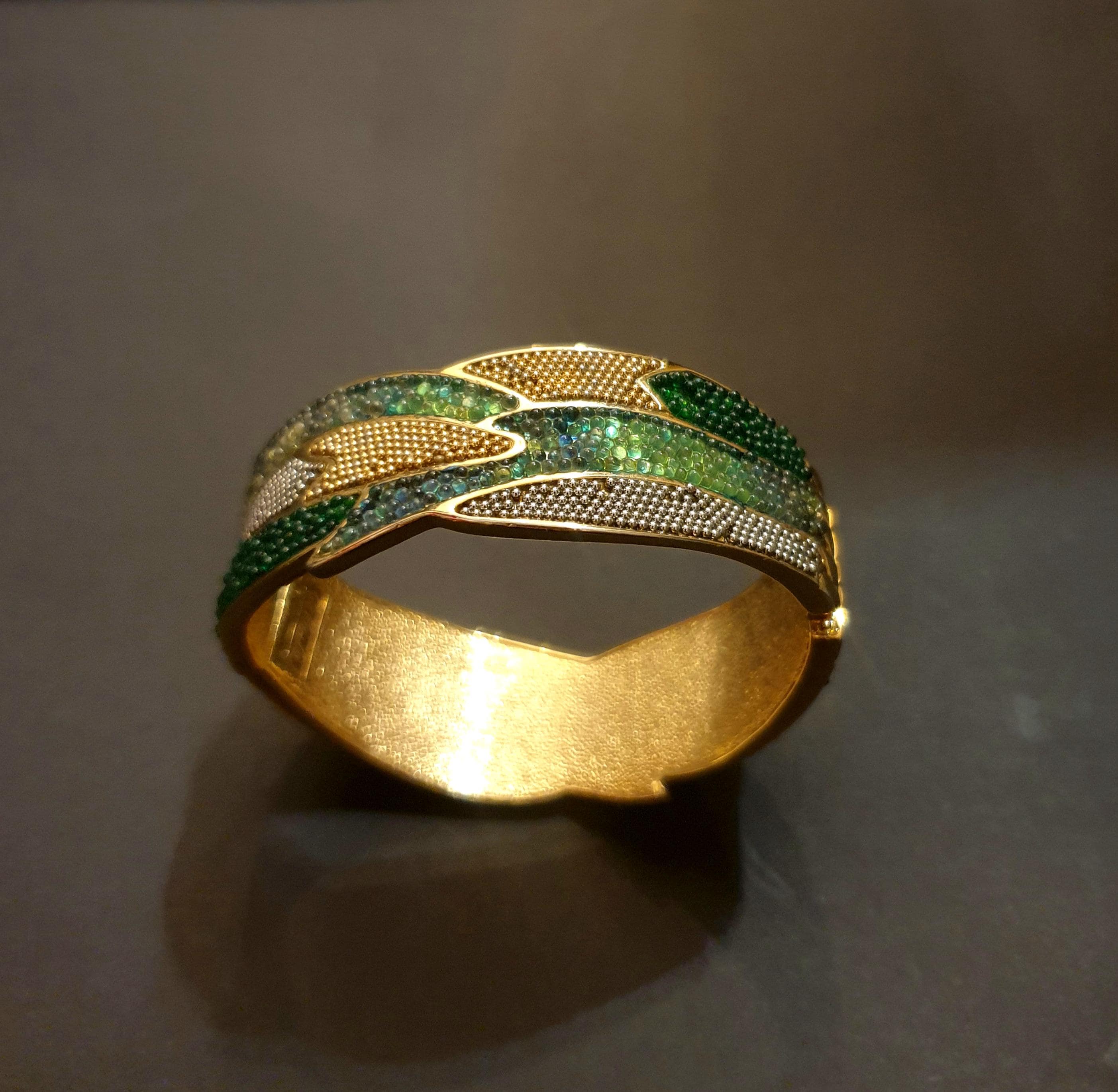 Parure Collier Et Bracelet Vintage Années 80 - Couleur Argent Avec Perles Blanches