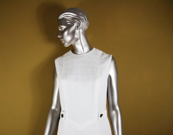 Lucie Linden vintage dress white, made in germany… - image 2