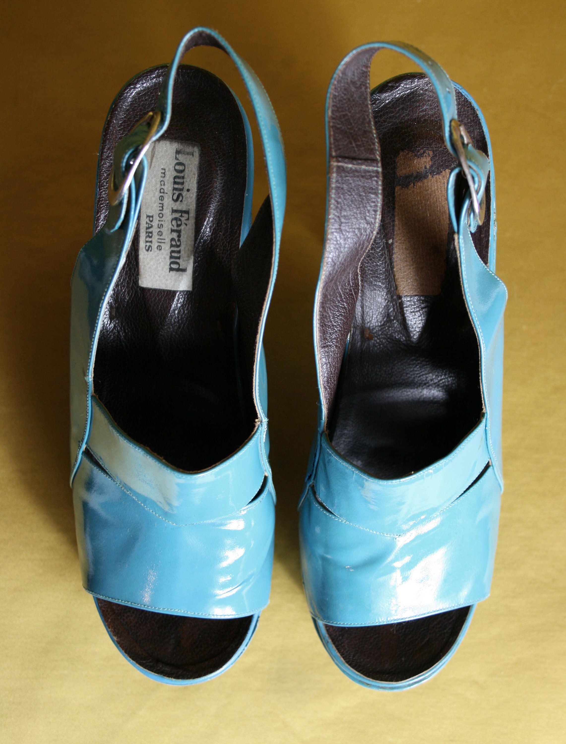 Louis Féraud 70's Original Collector's Platform Shoes 