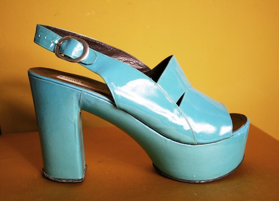 Louis Féraud 70's Original Collector's Platform Shoes 