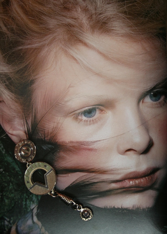 JPG Vintage Earrings Original Jean Paul Gaultier Chandeliers JPG Vintage Earrings Original Jean Paul Gaultier Chandeliers