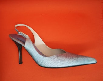 Light blue heels - Etsy België