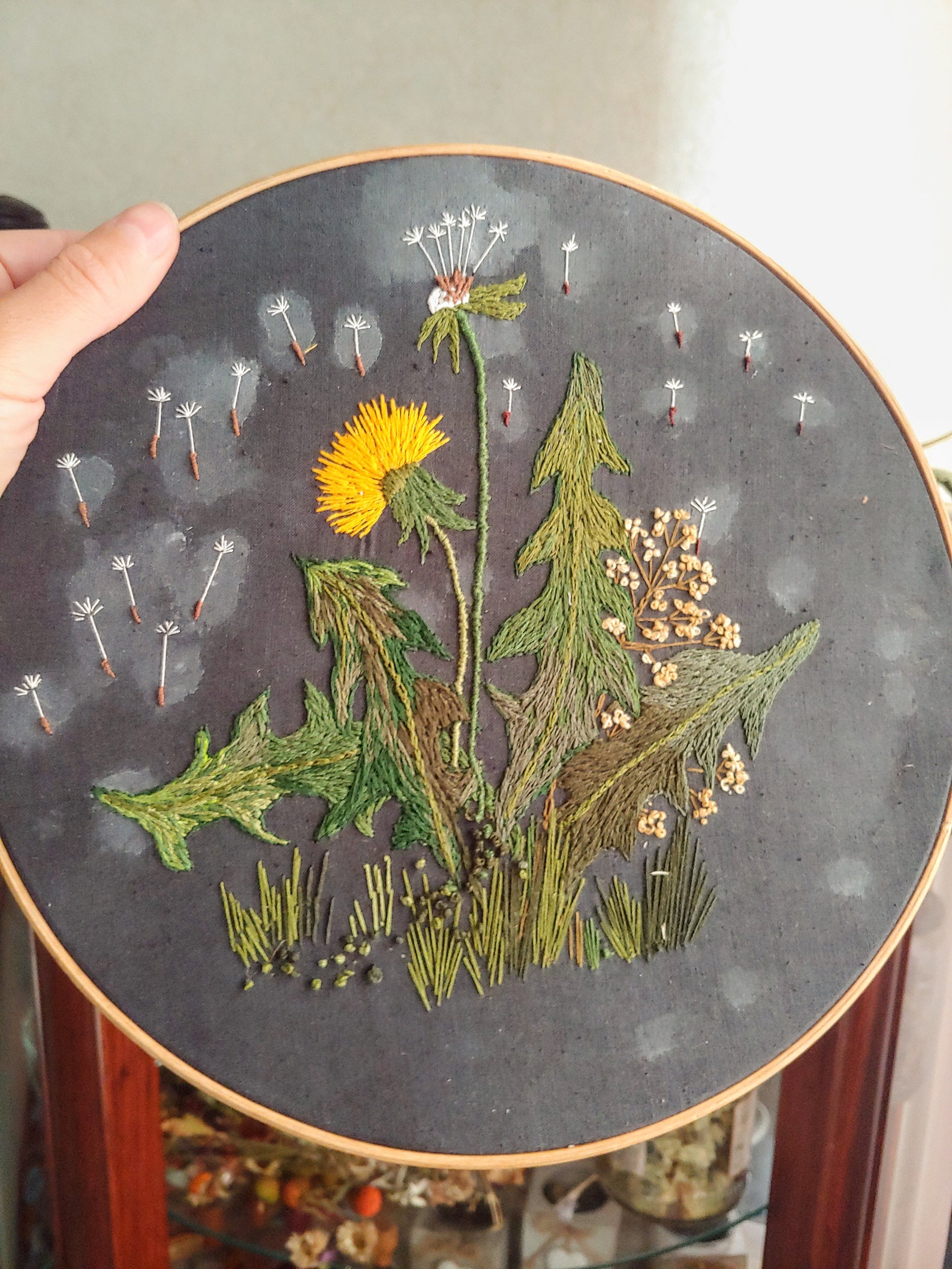 Embroidery Wall Decor/cottagecore Home Decor/ Cottagecore Etsy