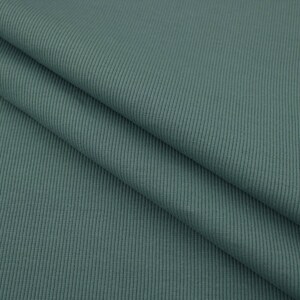 Fine Ribbed Cotton Jersey Soft Stretch Knitted OEKO-TEX Dressmaking Women Fabric