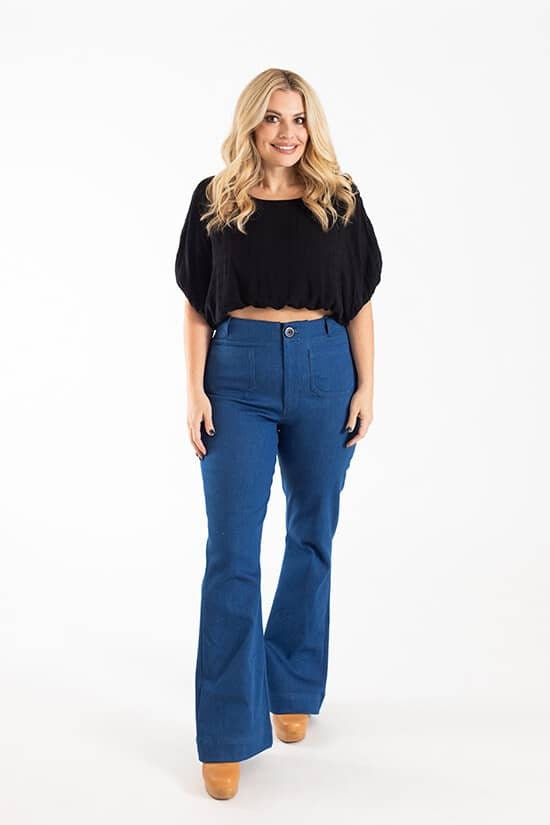 Isle Jeans Sewing Pattern - by Chalk and Notch Patterns - Etsy