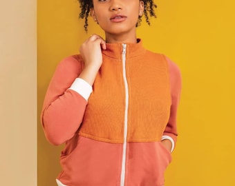 El patrón de costura de la chaqueta deportiva Arlo - Por Friday Pattern Company