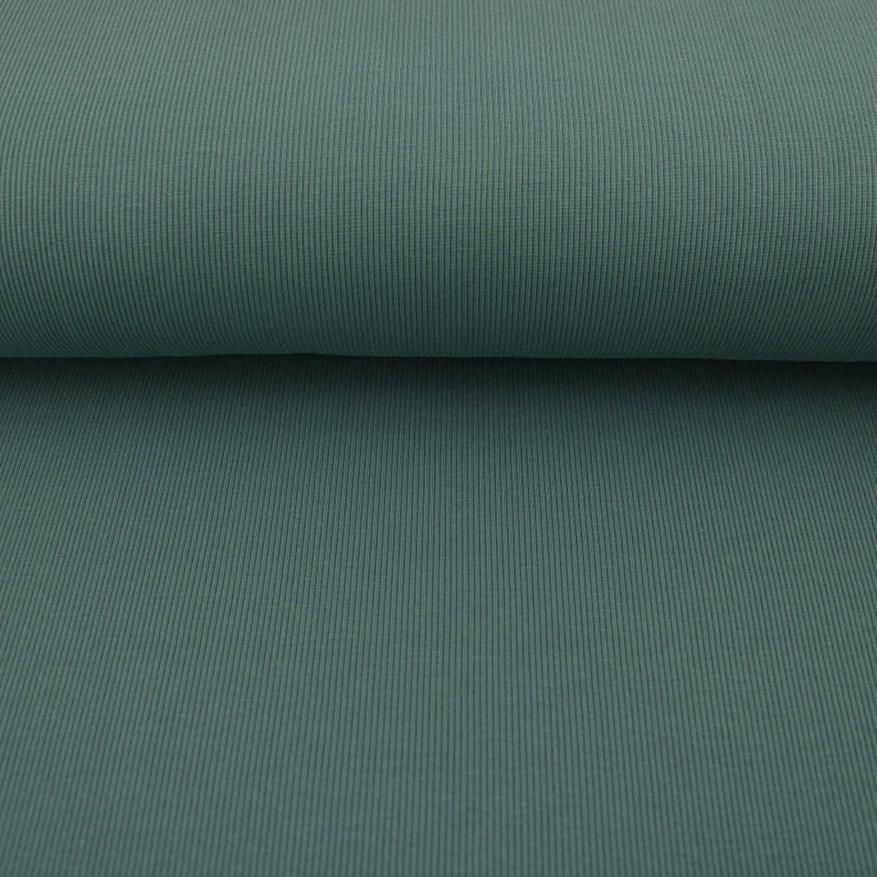 Fine Ribbed Cotton Jersey Soft Stretch Knitted OEKO-TEX Dressmaking Women Fabric