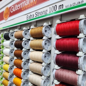 Gutermann Extra Strong Robust Upholstery Furnishing Machine & Hand Sewing Thread 100m OEKO TEX Certified