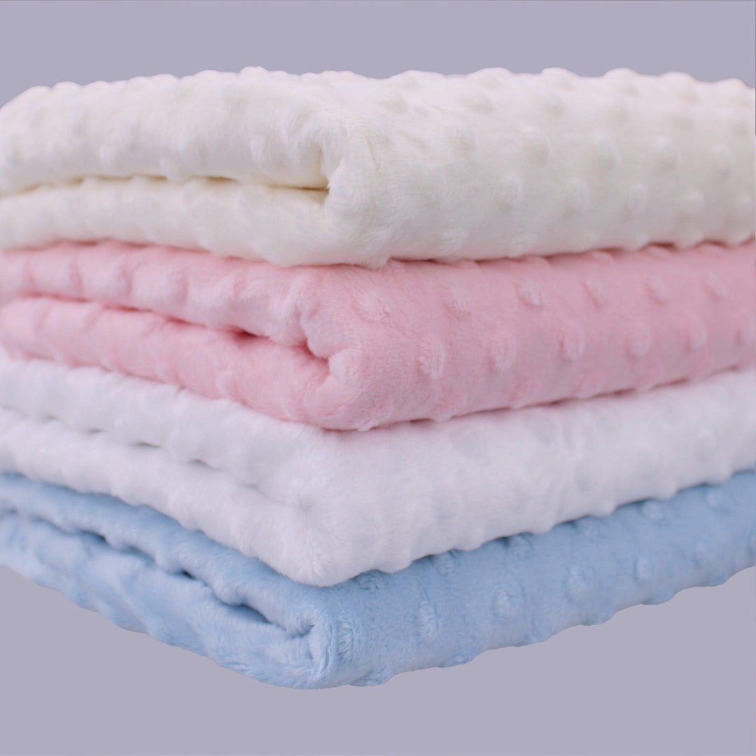 High Quality Small Dimple Dot Super Soft Cuddly Fleece Babies Craft Fabric 60 Etsy