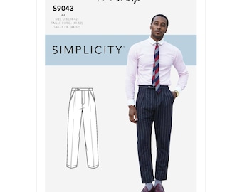 Simplicity Sewing Pattern S9043 Men's Pants