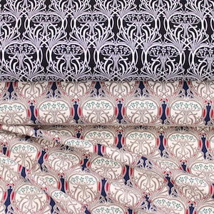 Cotton Duck Home Furnishing Pattern Fabric Strong Canvas Curtain Cushion Home Decor Durable Designer Style