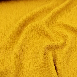Plain Solid Rayon Crinkle Seersucker Woven Soft Drape Lightweight Viscose Fabric