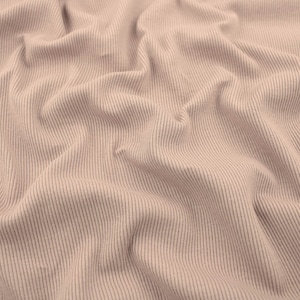 Fine Ribbed Cotton Jersey Soft Stretch Knitted OEKO-TEX Dressmaking Women Fabric image 8