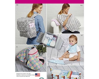 Simplicity Accessories for Babies Sewing Pattern S1177