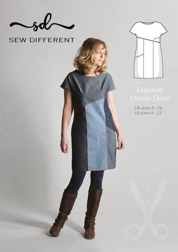 white christmas dresses 12oz Non Stretch Eco Denim - Mid Blue main image 1