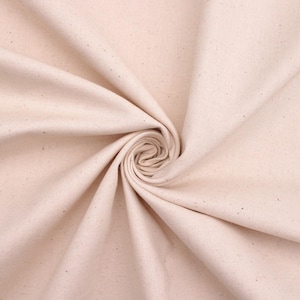 100% Cotton Calico Natural OEKO TEX Craft Dressmaking Dyeing Garment Bag Fabric