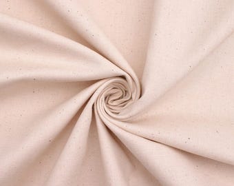 100% Cotton Calico Natural OEKO TEX Craft Dressmaking Dyeing Garment Bag Fabric