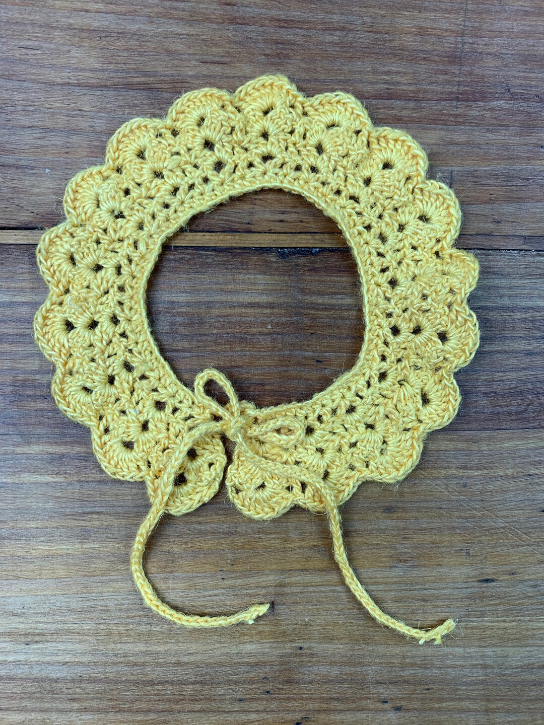 Crocheted Peter Pan Collar Decorative Accessory Necklace for Etsy