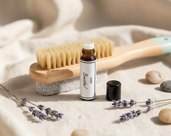 Organic Herbal Nail & Cuticle Oil | Nourishing Roll-On for Dry Cracked Cuticles | Moisturizing Nail Care Oil with Organic Herbs 5ml