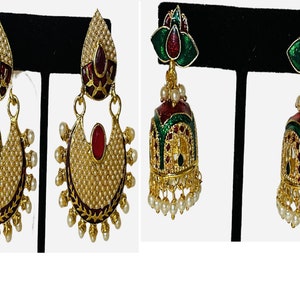 Set of 2 premium earrings