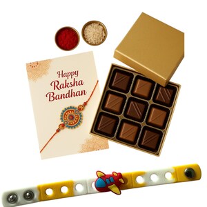 kids Aeroplane rakhi (only Rakhi/ Rakhi with Chocolate)