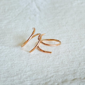 Tiny Twist Earrings / Earrings / 14k Gold Filled / Tiny Earrings / Dainty Jewelry