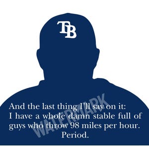 Whole Damn Stable – Kevin Cash Tampa Bay Rays Digital Print