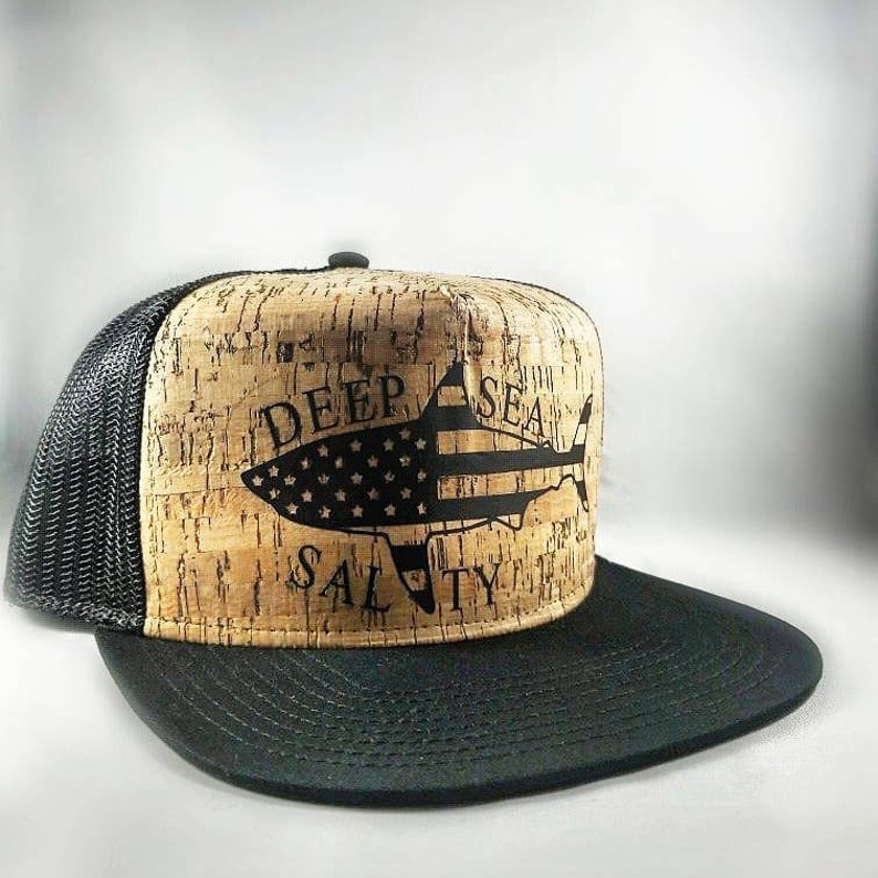 Deep Sea Fishing Cork Hat Etsy