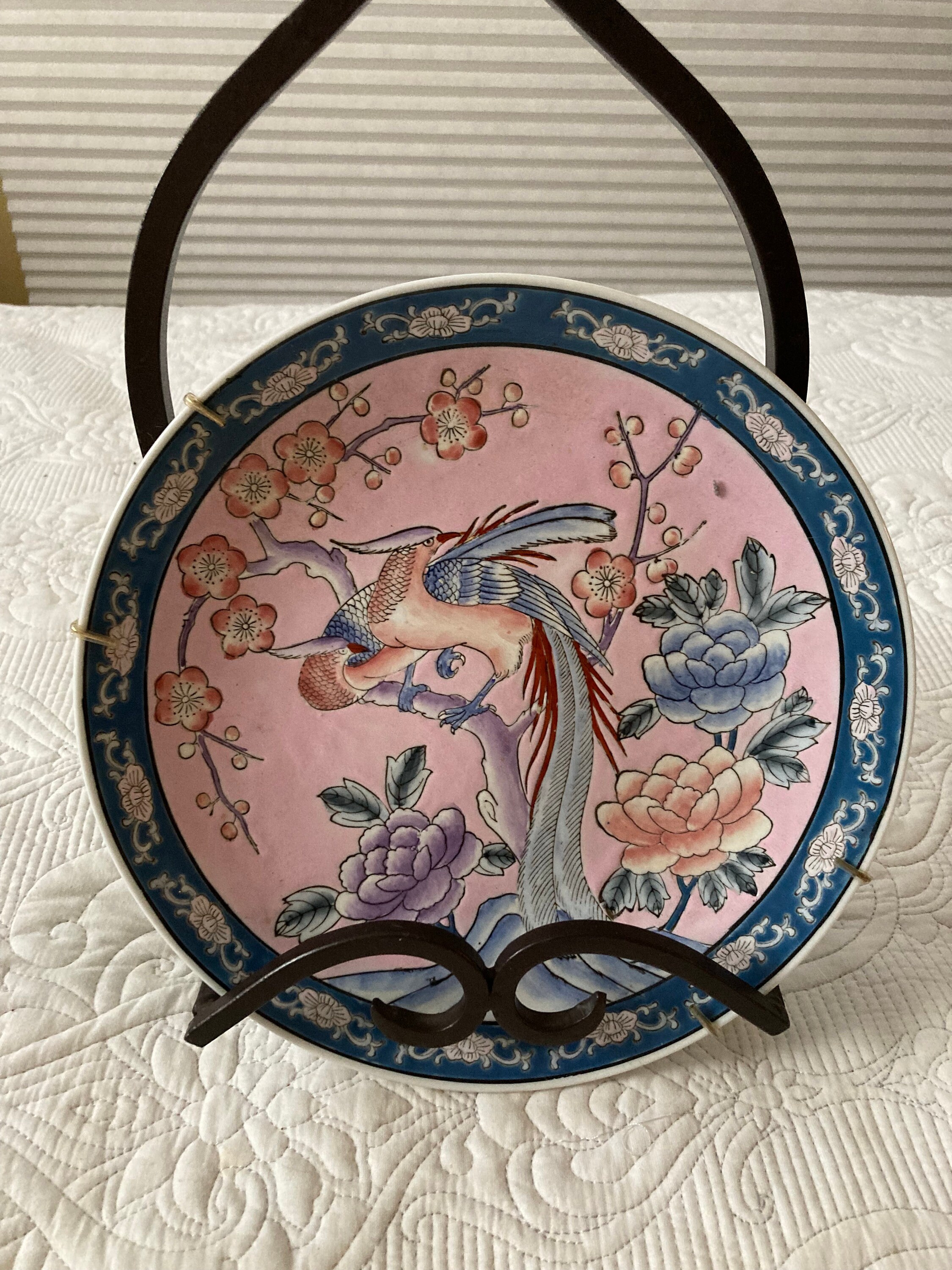 Decorative Chinese Plate Made in Macau Etsy