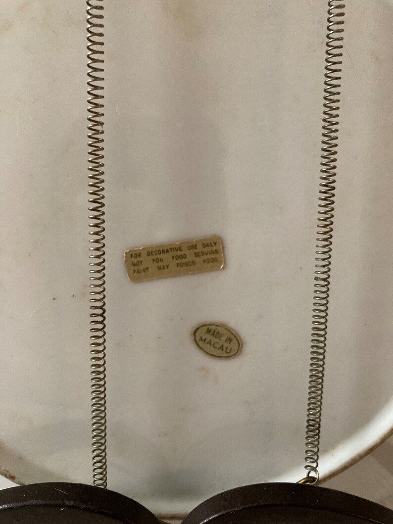 Decorative Chinese Plate Made in Macau Etsy