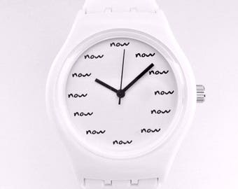 Real Now Watch White