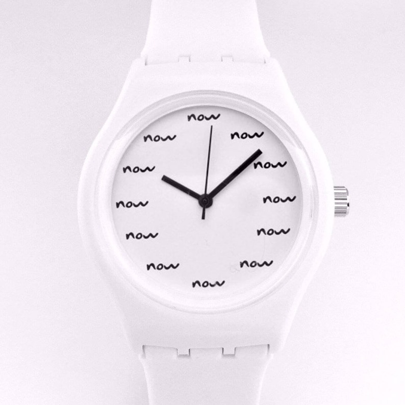 Real Now Watch Vit bild 1
