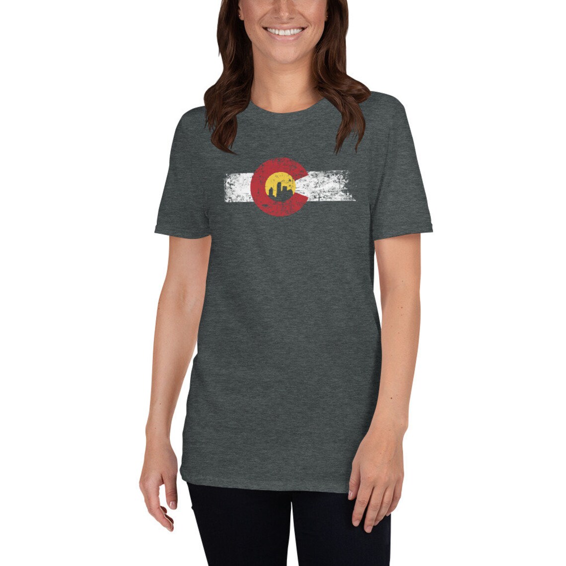 Red Rocks Colorado State Flag Unisex T-shirt Flag Shirts - Etsy