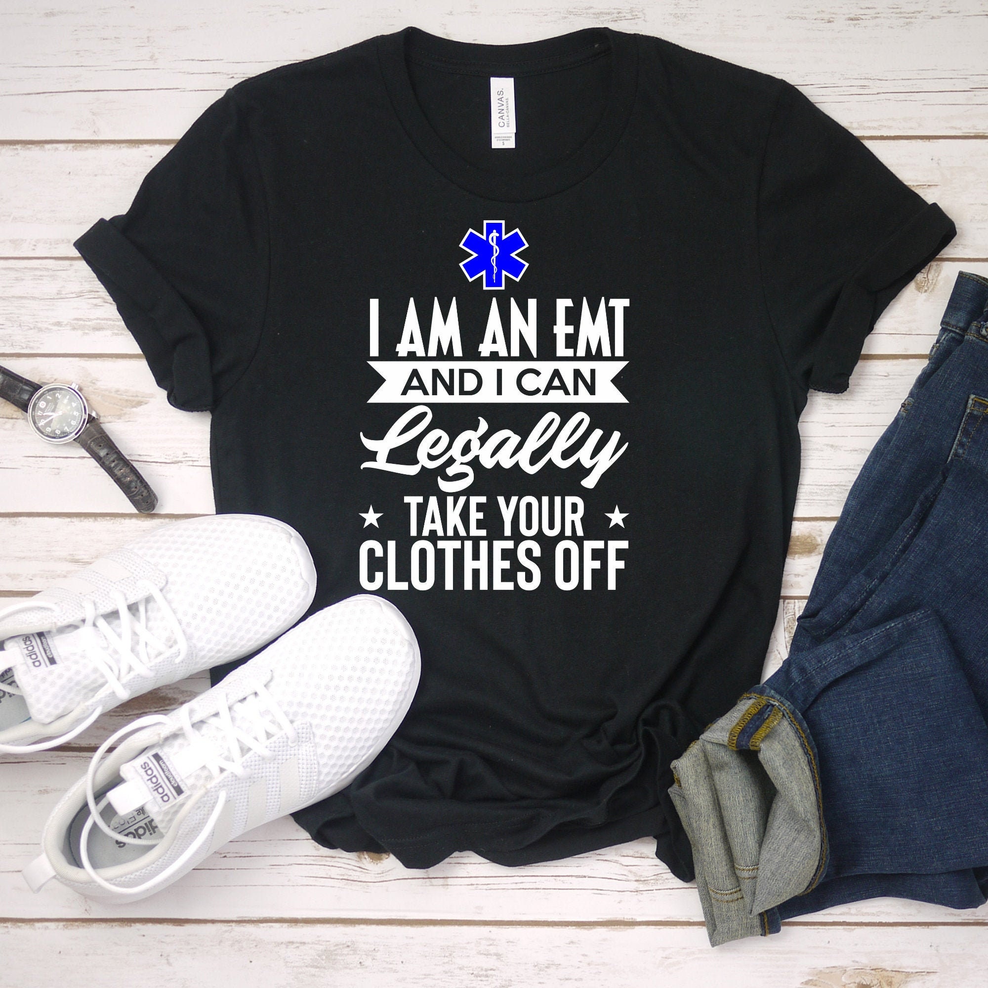 I'm an EMT I Can Legally Take Your Clothes off Humor - Etsy I'm an EMT I Can Legally Take Your Clothes off Humor - Etsy