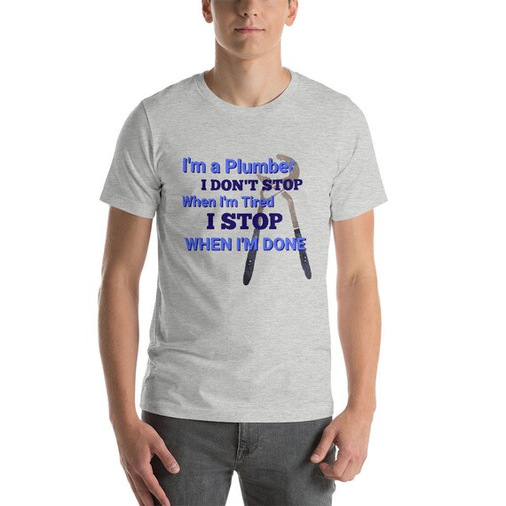 funny plumber shirts