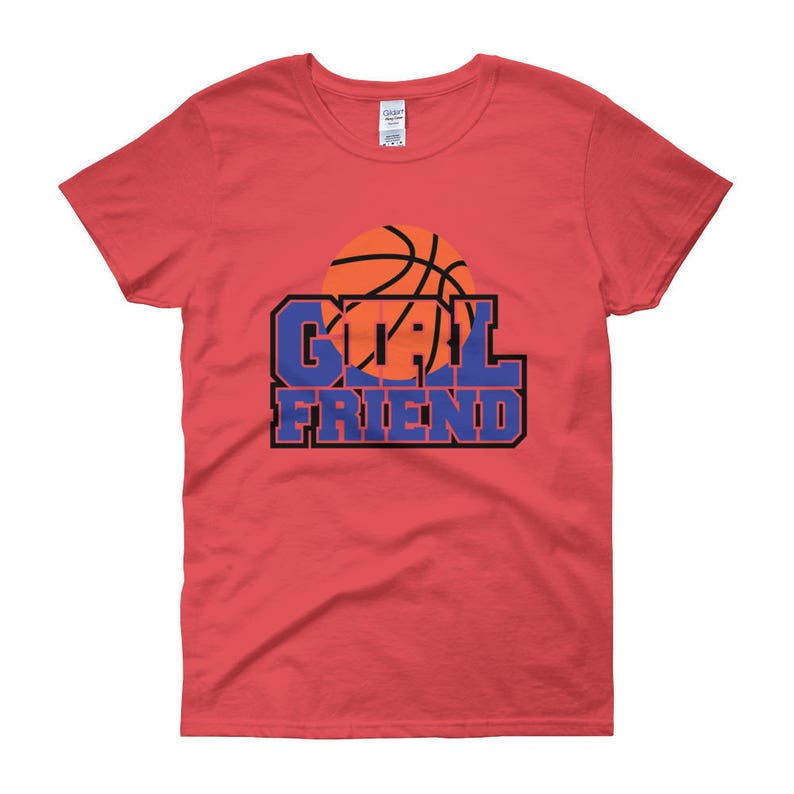 Basketball Girlfriend Tshirt Supportive Girlfriend Shirt Etsy India