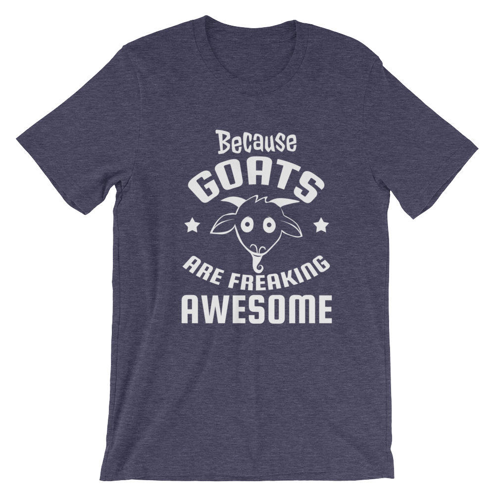 Funny Goat TShirts Goats are Awesome Goat tshirt Goat Tee Etsy