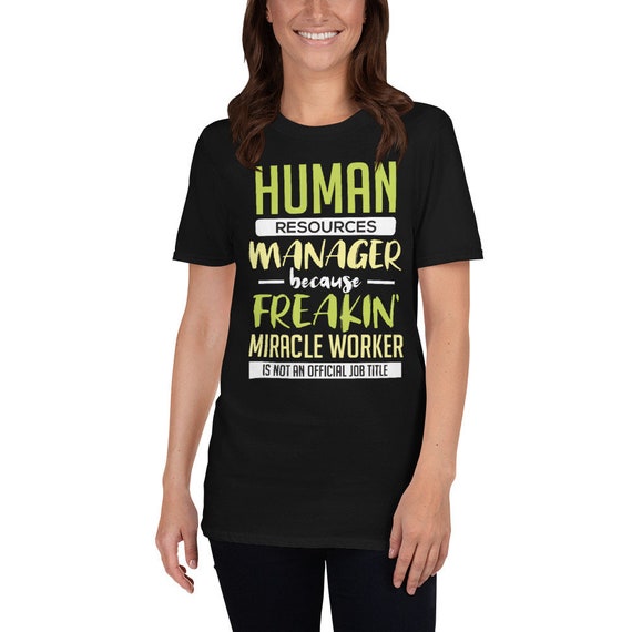 Camisa de Gerente de Recursos Humanos Camiseta divertida de - Etsy España