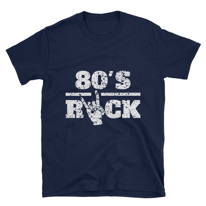80's Rock Vintage T-Shirt 1980's Rock Shirt Rock | Etsy