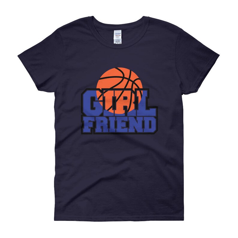 Basketball Girlfriend Tshirt Supportive Girlfriend Shirt Etsy