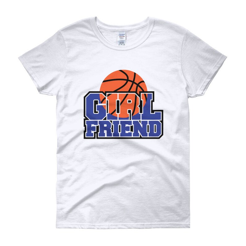 Basketball Girlfriend Tshirt Supportive Girlfriend Shirt Etsy