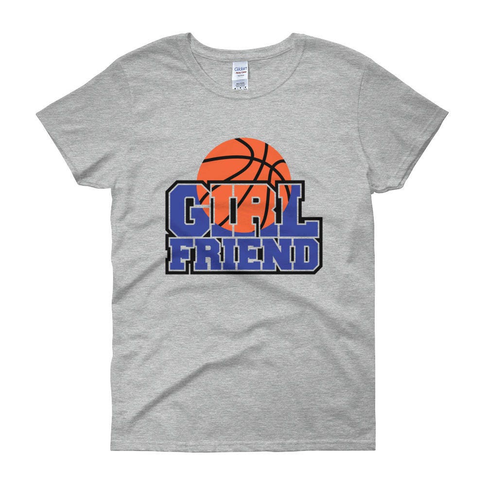 Basketball GirlFriend Tshirt Supportive Girlfriend Shirt Etsy
