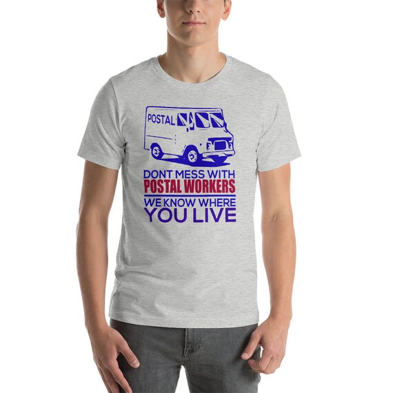 funny postal t shirts