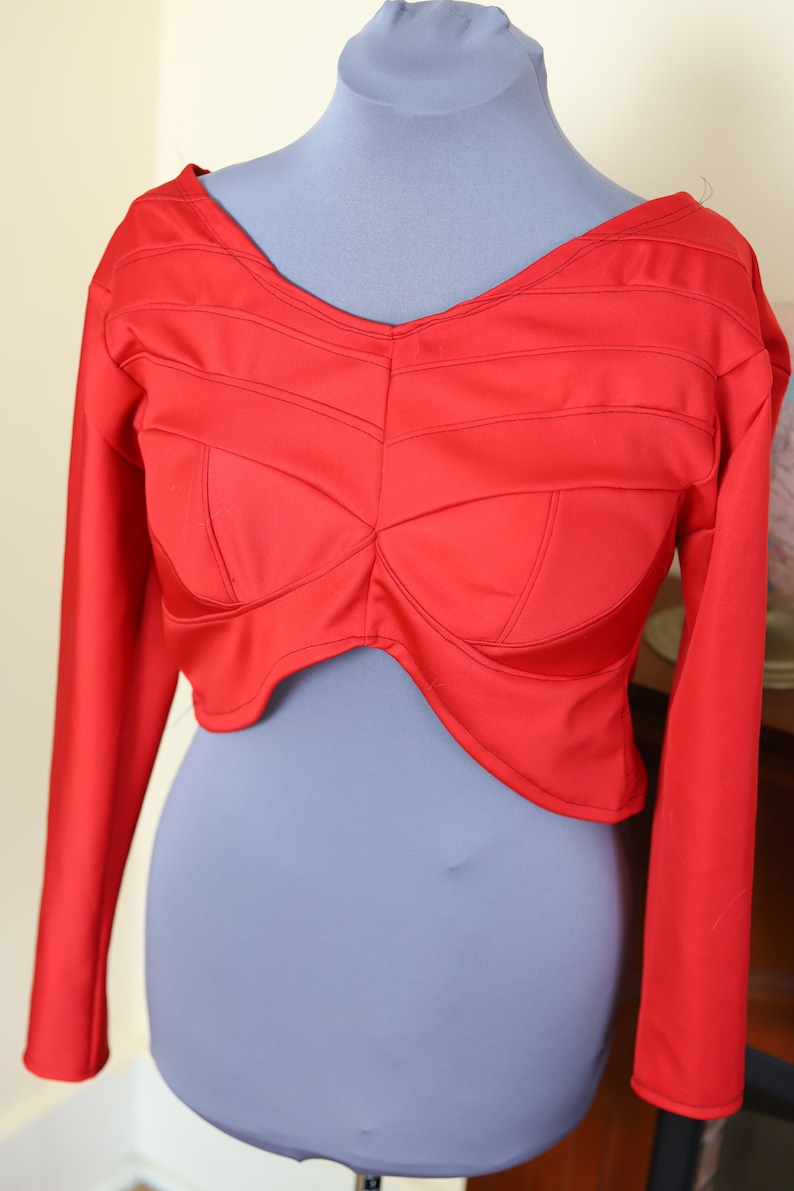 Red Crop Top