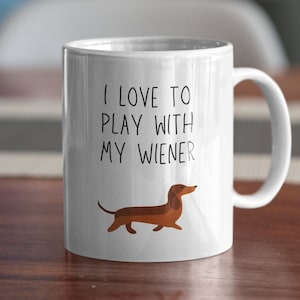 Dachshund - Dachshund Gift - Mug - Wiener Dog - Travel Mug - Gifts - Dachshund Welcome Sign - Dachshund Planter - Dachshund Halloween - Mugs