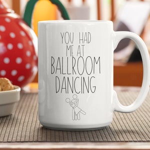 Danse de salon - Danse de salon - Cadeau pour danseuse de salon - Mug - Mug de danse de salon - Danse de salon - Robe - Robe de chambre - Accessoires
